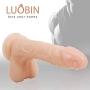 7.87 Inch Soft Silicone Layer Relax Massager Toys with Suction Cup Made of Health Material whyszygd
