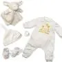 Paradise Galleries Newborn Reborn Baby Doll with Magnetic Pacifier, Wishes and Dreams, 21 inch Sleeping Newborn Girl in GentleTouch Vinyl, 6-Piece Doll Gift Set