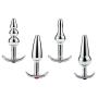 Sunnylela Metal Stainless Steel Amal Plug Adult Health Six-Toys for Men Women