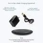 Wireless Charger, Universal Compatibility Qi-Certified Fast Wireless Charging Pad 7.5W for iPhone 11/11 Pro Max/Xs Max/Xs/XR/X/8+, 10W for Galaxy Note 10+/S10/S10+/Note 8/ S9/ S9+/S8 [No Adapter] 2019