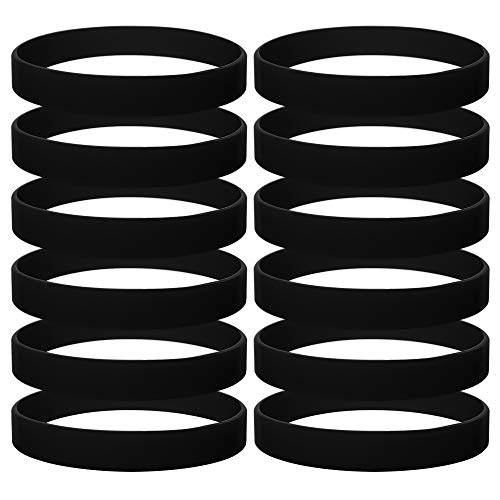 GOGO Wholesale Rubber Bracelets for Kids Silicone Wrist Bands for Events Rubber Bands Party Favors