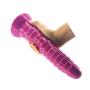 FAAK Silicone Huge Dildo 10.6 Anal Toys with Powerful Suction Cup Pagoda Shape Butt Plug Massager Stimulating Bumpy Pink Anal Dildo Big Penis for Couple Men, Female Masturbation