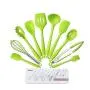 UnitedCAheart Non-Stick Shovel Colander Spoon Egg Beater Kitchenware Set Silicone Kitchenware Set 10 Kitchen Tools