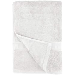 Pinzon 6 Piece Blended Egyptian Cotton Bath Towel Set - White