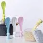 Richingfu Rabbit Standing Spoon - Creative Home Kitchen Tool Cute Rabbit Upright Rice Ladle Nonstick Cookware Rice Cooker Spoon - Sushi Shovel (Yellow)