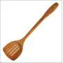 Wooden spatula non-stick wood shovel fried egg shovel three hole shovel plus long handle shovel wooden thin shovel