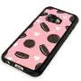 Samsung Galaxy A3 2017 Case,Flexible Soft TPU Cover Shell,Slim Silicone Black Rubber Non-Slip Durable Design Protective Phone Case for Samsung Galaxy A3 2017 -Biscuits