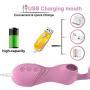 ZCXZY Relax Deep Tissue Massage T-Shirt 12-Frequency Vibration Sucking USB Charging Suction Silicone Female Toy Portable Beginner Stimulator