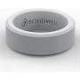 BONDWELL Silicone Wedding Ring for Men Save Your Finger & A Marriage Safe, Durable Rubber Wedding Band for Active Athletes, Military, Crossfit, Weight Lifting, Workout