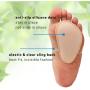 Soxbang Fabric Metatarsal Pads 4 Pairs Ball of Foot Cushions Arch Support Foot Pads (4beige, Medium)