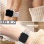 Mairix Band Compatible Apple Watch Band 38mm 42mm 40mm 44mm, Soft Silicone Sport Band Replacement Wrist Strap Compatible 2019 Series 5 iWatch Series 4/3/2/1, Nike+,Sport,Edition,S/M M/L Size
