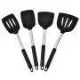 LXYLQ Silicone Kitchenware Set of 12 Cooking Spoon Shovel Set Stainless Steel Egg Beater Nonstick Pan Spatula