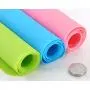 Extra Large Silicone Heat Resistant Nonskid Table Mat, for Baby Silicone Place mats for infants and Kids Place Mat,Pizza Mat , Table Mat, Placement Mat,Non-slip Waterproof(23.215.5, green)(2pack)