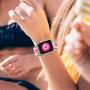 OriBear Floral Band Compatible with Apple Watch 38mm 40mm 42mm 44mm Women Soft Silicone Solid Pattern Printed Replacement Bands for iWatch Series 5/4/3/2/1