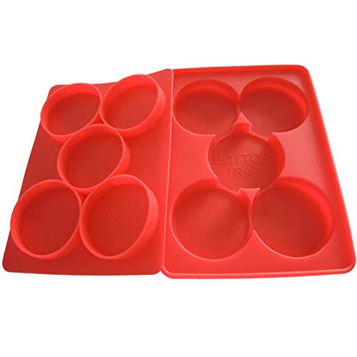 Hamburger Silicone Mould Silicone Model Non-Toxic Food Grade Cake Mold Kitchenware Silicone Burger Meat Cake Model Round