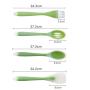 Silicone Kitchenware Nonstick Kitchenware Cooking Shovel Spoon Butter Scrape Baking Tools(8 Packs)