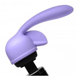 Wand Essentials Fluttering Kiss Dual Stimulation Silicone Wand Massager Attachment