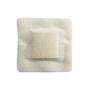 Medpride 4 X 4 Foam Wound Dressing (10-Count) Sterile, Waterproof Silicone Adhesive Border | Home or Emergency Healing Support | Partial or Shallow Drainage Coverage | Gentle