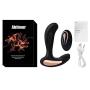 Prostate Massager, Remote Anal Butt Plug Vibrator for Men, Rechargeable P-Spot Stimulator Toy Beginner, 12 Stronger Vibrating Speeds, Waterproof Silicone & 3.9 in Perfect Size
