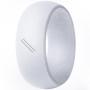 ThunderFit Silicone Wedding Ring for Men, Rubber Wedding Band - 8.7mm Wide