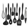 Silicone kitchenware, Ten Piece Silicone Cooking Utensils Set, Spatula Set Silicone Kitchen Utensils, Nonstick and Heat Resistant Cookware Set