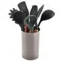 Finance Plan Household 9Pcs Silicone Non-stick Spatula Spoon Handle Cookware Kitchenware Cooking Tools