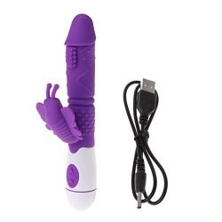 JINGMO-Waterproof Powerful 12 Frequency R?-bbit Vibrarter-G-Spotter Massager -for Adult Six Toys