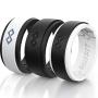 Rinfit Silicone Wedding Ring for Men 1 or 3 Rings Pack. RinfitAir Breathable Design, Silicone Rubber Bands. Mens Wedding Band Size 7-14