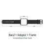 Simpeak for Fitbit Blaze Bands with Frame, Silicone Replacement Band Strap with Frame Case for Fit bit Blaze Smart Fitness Watch, Small/Large