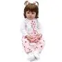 Kaydora Reborn Baby Doll Girl, 16 inch Soft Weighted Body, Cute Lifelike Handmade Silicone Doll