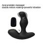 Silicone ?nales Trainer Waterproof But-t Vibration Toy 16 Frequency - Pleasure Toys (Black) Super Cool Enjoyment