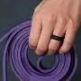 ThunderFit Silicone Rings, 7 Rings / 1 Ring Wedding Bands for Women - 5.5 mm Wide - 2mm Thick