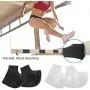 Breathable Heel Cups, Plantar Fasciitis Inserts, Heel Pads Cushion Great for Heel Pain, Heal Dry Cracked Heels, Achilles Tendinitis, for Men & Women