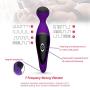 Powerful G Spot Vibrator for Clitoris Stimulation Magic AV Wand Rechargeable Silicone Dildo Vibrator-7 Frequency Massager Waterproof G Spot Vibrating Dildo Sex Adult Toy for Women,Men,Couples