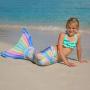 Fin Fun Mermaid Tails for Swimming with Monofin - Kids and Adult Sizes - Limited Edition