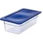 Carlisle 3066107 StorPlus Third Size Food Pan, Polycarbonate, 4" Deep, Clear
