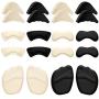 12 Pairs High Heel Cushion Pads Includes Adjustable Toe Filler Inserts Front Insoles Heel Grips Liner Insert for Preventing Too Big Shoe from Heel Slipping Blisters Relieve Pain Throughout The Day