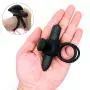 O-GAME Silicone Massage Ring Exercise Double Vibarator Ring Toys for Men