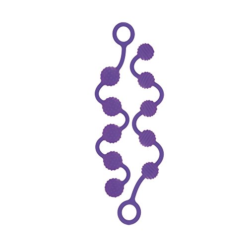 California Exotic Novelties Posh Silicone “o” Beads - Purple