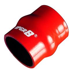 Upgr8 Universal 4-Ply High Performance Straight Hump Coupler Silicone Hose (2.25"(57MM), Red)