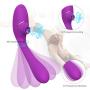 Clitorals Sucking 360° Bendable Adullt Viabrator, 10 Frequency Viabration 10 Frequency Sucking Slient Six Toys for Women and Couple Safe Silicone Waterproof USB Rechargeable