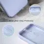 Miracase Liquid Silicone Case Compatible with iPhone XR 6.1 inch (2018), Gel Rubber Full Body Protection Shockproof Cover Case Drop Protection Case (Clove Purple)
