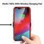 TORRAS [Love Series] iPhone X Case 2017 (ONLY), Liquid Silicone Gel Rubber Shockproof Case Soft Microfiber Cloth Lining Cushion Compatible with iPhone X (2017), Red