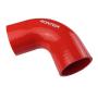 Ronteix Universal 4-Ply High Performance ID 2 Inch 90 Degree Elbow Coupler Silicone Hose (2(51MM), RED)