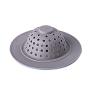 Kitchen Suckers Silicone Bathroom Anti-Blocking Tools Kitchen Sink Drain Round Floor Drain Cover Plug Water Filter green