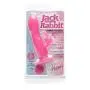 CalExotics Shower Jack Rabbit ? 10-Function Waterproof Silicone Vibrator - Adult Sex Toys for Couples - Clitoral G Spot Massager - Pink