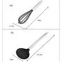 Silicone Kitchenware Set Of 7 Cooking Shovel Spoon Handle Tool Nonstick Shovel Spoon Set