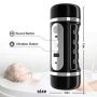 CXNTUY Electric USB Rechargeable Male Adult Toy Ultra Soft and Realistic Silicone Best Gift