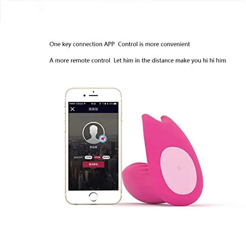 MXJYB Wireless Remote Massager Silent Vibration Modes and Skin-Friendly Silicone, USB Rechargeable Massager - Waterproof MXJYB