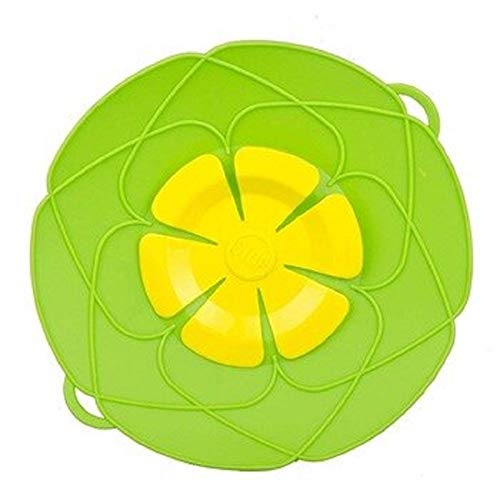 1PC Kitchenware 28CM Silicone lid Spill Stopper Cover For Pot Pan Kitchen Accessories Cooking Tools Flower Cookware